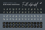 Chroma Light Letters Overlays, a Symbol Font by PhotoSpirit (Thumbnail 3 of 8)