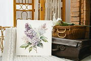 Lilac Flowers watercolour, an Illustration by TheCuteShop (Thumbnail 7 of 7)