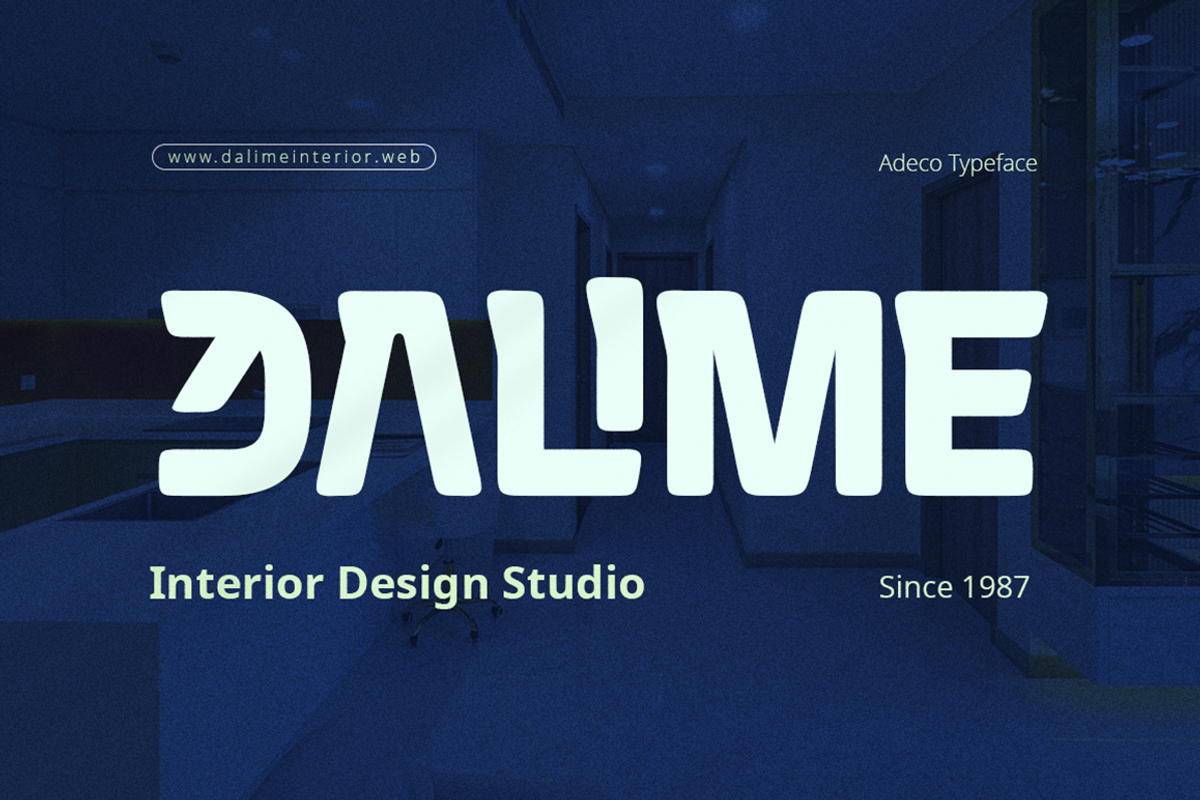 Adeco - Robust Display Font, a Sans Serif Font by Grontype (Photo 6 of 8)