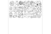 It's movie time! Big vector set, a Pattern Graphic by Art Loft (Thumbnail 8 of 16)