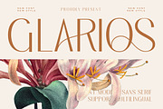 Glarios Elegant Luxury Sans Serif, a Sans Serif Font by Jaruka (Thumbnail 1 of 10)