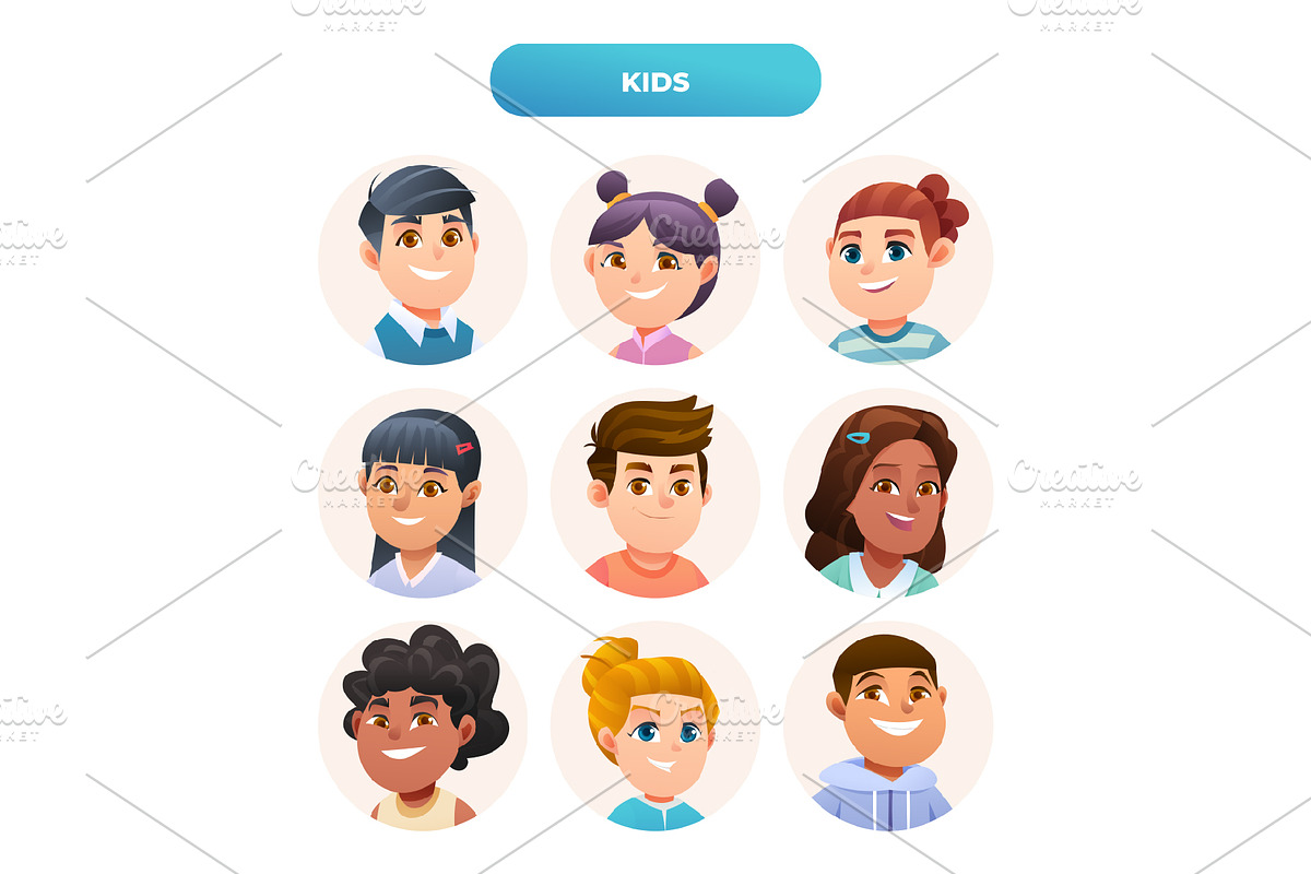 Avatar Character Collection, a Person Illustration by YG Studio (Photo 2 of 10)