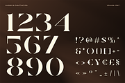 VOLUMA - Simple Elegant Display Font, a Serif Font by Pekotype (Thumbnail 4 of 11)