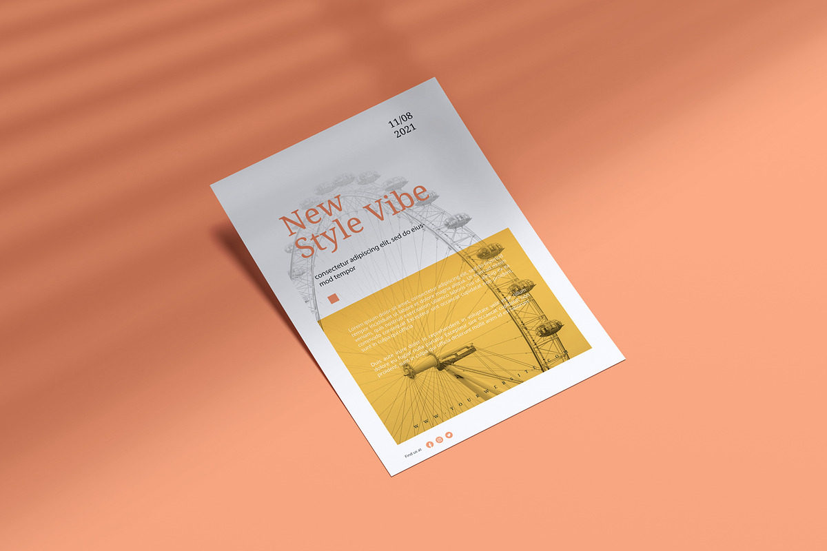 Flyer Mockup, a Books & Magazine Mockup by Mockup Supper (Photo 9 of 18)