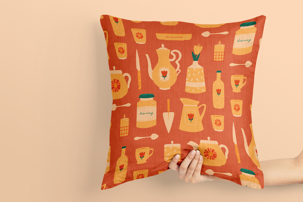 Tea Drinking Collection, an Object Illustration by Renberrry.Store (Photo 11 of 13)