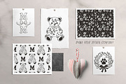 100 Teddy Bear linocut prints, an Object Graphic by DariSmartArt (Thumbnail 13 of 15)