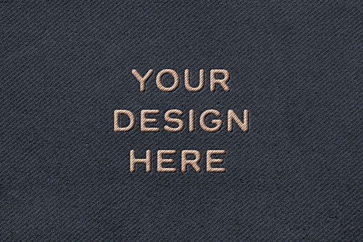 Stitching Embroidery Apparel Mockup, an Apparel Mockup by Design Squad (Photo 5 of 5)