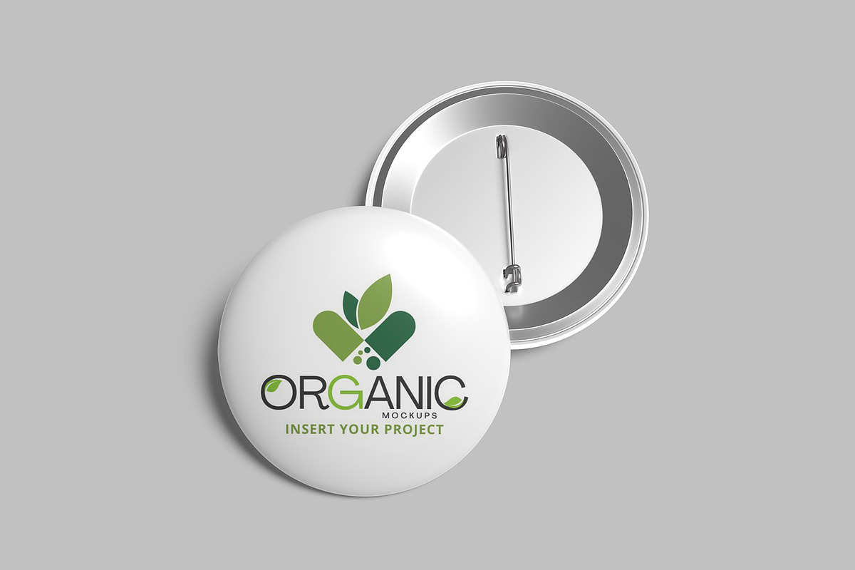 Pin Mockup, a Product Mockup by lamorastudio (Photo 6 of 11)
