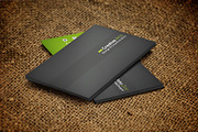 Corporate Business Card, a Business Card Template by Minimalist Studio (Thumbnail 1 of 3)