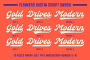 Flankers Austin - Varsity Font Duo!, a Sans Serif Font by The Native Saint Club (Thumbnail 9 of 16)