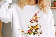 Watercolor Beach Gnome Clipart, an Illustration by designcity5 (Thumbnail 4 of 5)