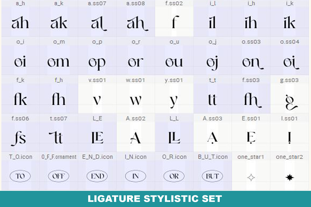 Belgan Aesthetic, a Serif Font by INKSUN™ (Photo 16 of 16)
