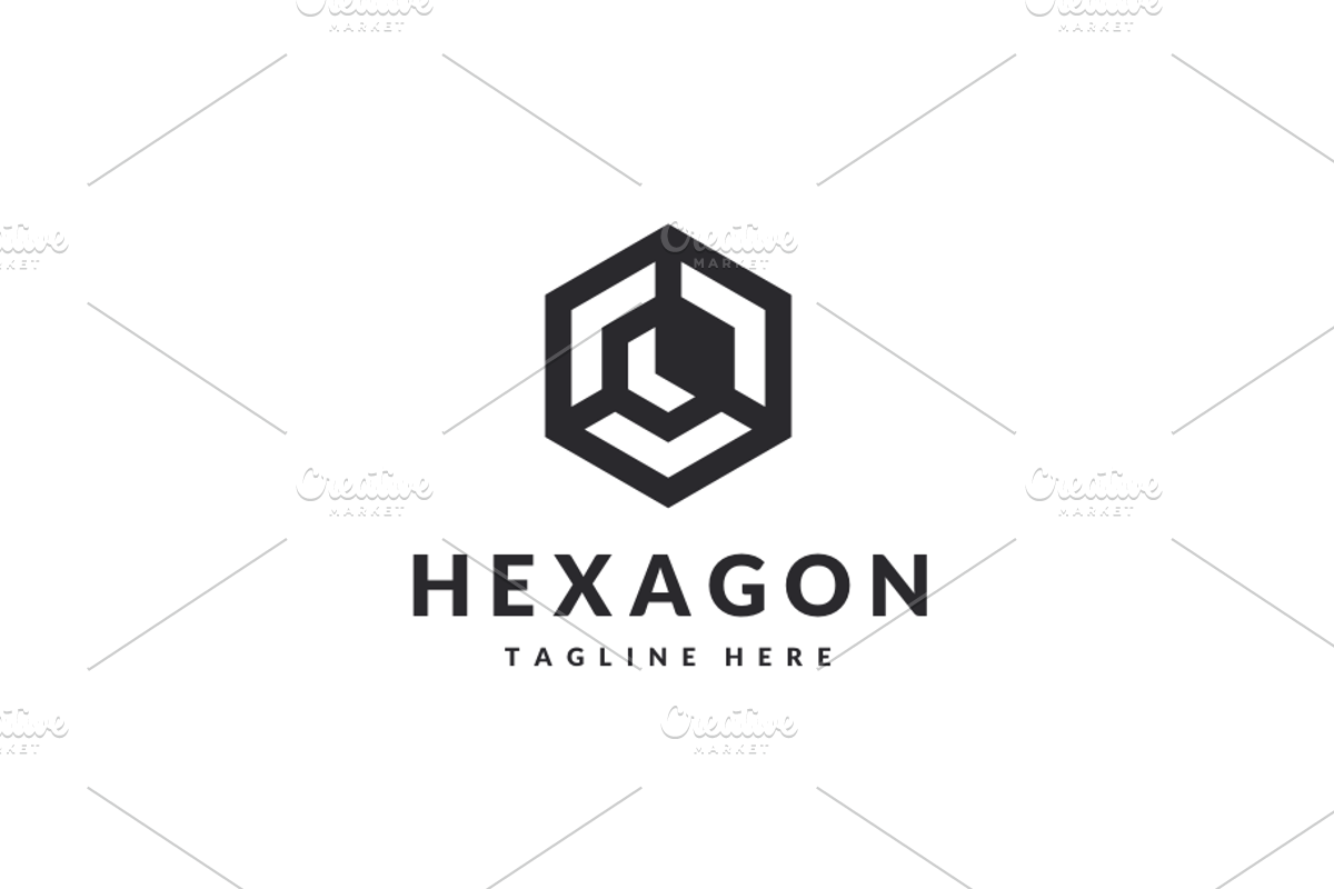 Hexagon Logo, a Branding & Logo Template by yopie