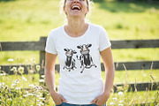 Grinning Cow PNG, Funny Cartoon Cow, an Illustration by SharpMarketplace (Thumbnail 2 of 9)