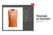 Sleeveless Shirt Animated Mockup, a Shirt Mockup by rebrandy (Thumbnail 11 of 11)