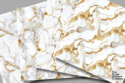 White Gold Marble Texture Granite, a Pattern Graphic by Fine Purple Elephant (Thumbnail 2 of 5)