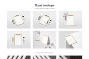 Clipboard With A4 Poster Mockup, a Books & Magazine Mockup by WebAndCat (Thumbnail 2 of 12)