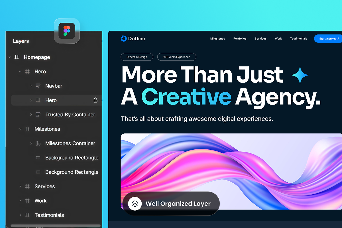 Dotline - Creative Agency preview 2