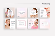 Canva Teeth Whitening templates, a Social Media Template by LiliesandBerries (Thumbnail 8 of 22)
