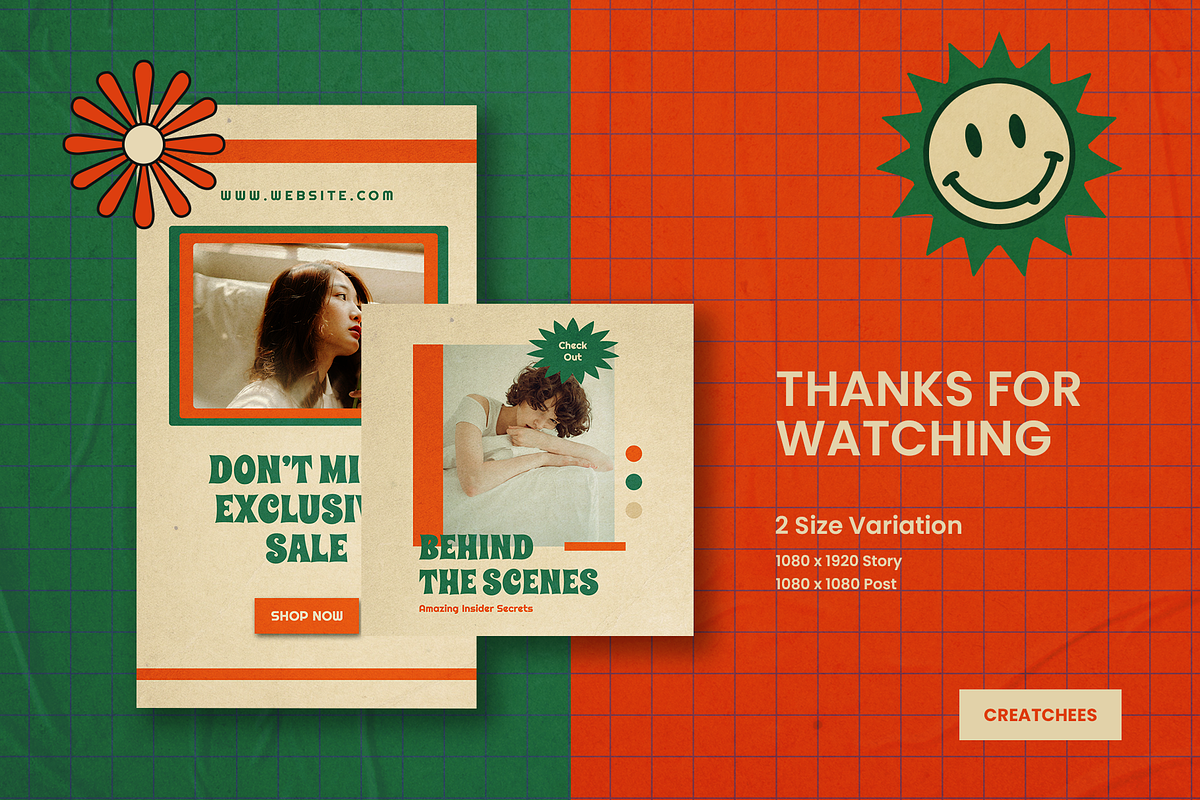 Viviaz Instagram Template, a Social Media Template by Creatchees.std (Photo 5 of 5)