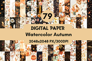 Autumn Digital Paper Pack