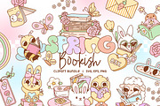 Spring Bookish Clipart Bundle, a Seasonal Illustration by Huxmay (Thumbnail 1 of 7)