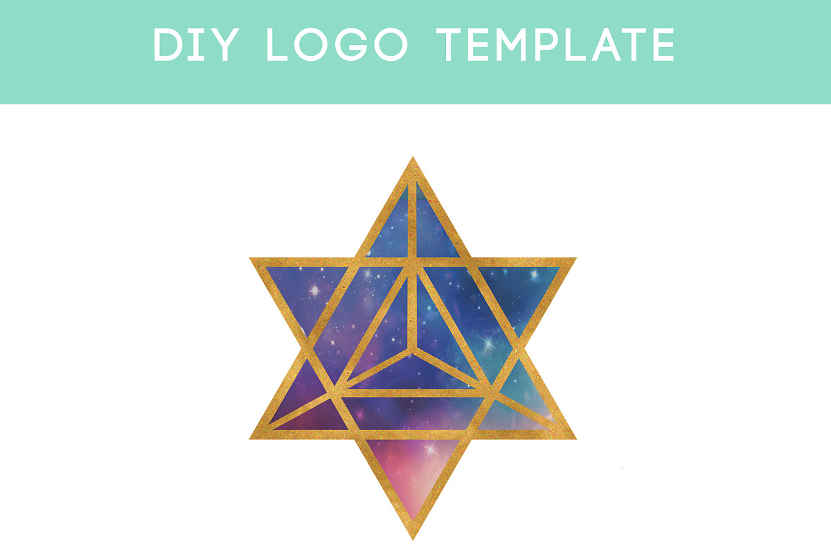 Sacred Geometry Logo Template, a Branding & Logo Template by Minty Fox Designs 