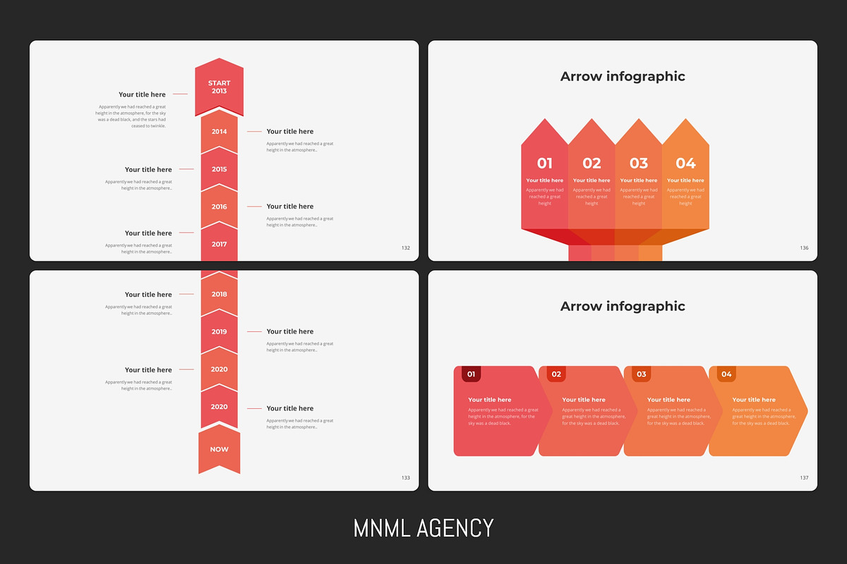 Massive Infographic Template, a Presentation Template by MNML Agency (Photo 41 of 63)