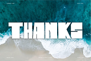 Beach Tarlon - Bold Font, a Sans Serif Font by Iqsiart Studio (Thumbnail 5 of 7)