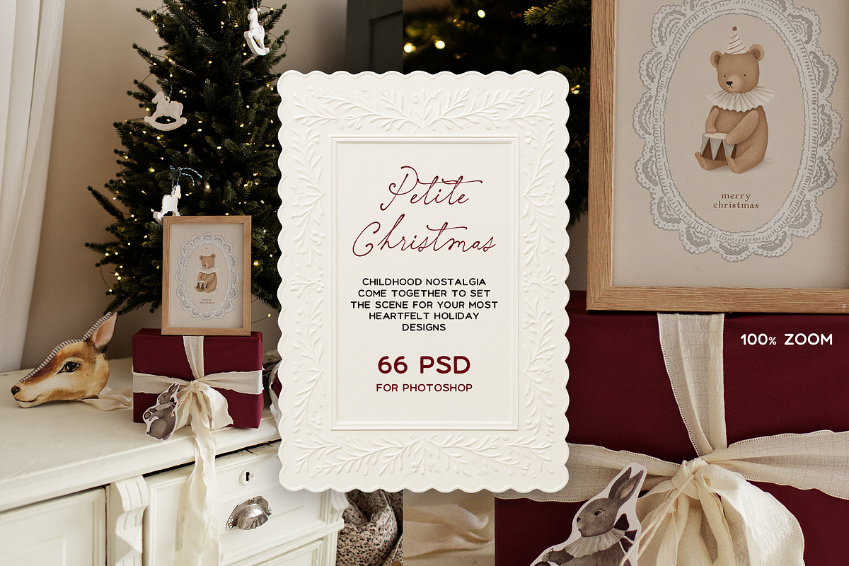 Petite Christmas Nursery Mockups, a Household Mockup by The Bambi Collective (Photo 6 of 18)
