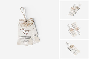 Hang Tag Mockup, a Product Mockup by MrLetters
