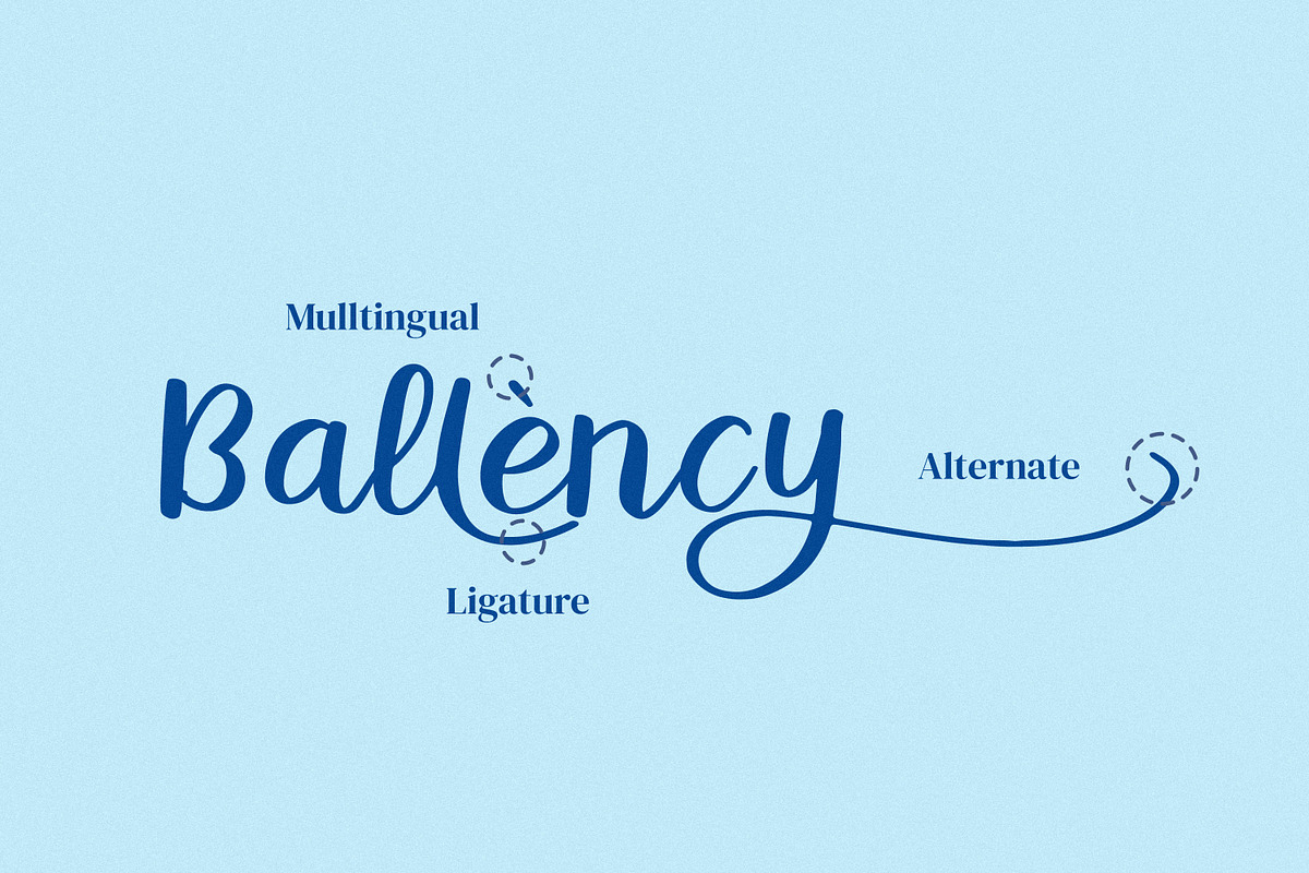 Ballena Calisten, a Handwritten Font by Goresan Studio (Photo 14 of 15)