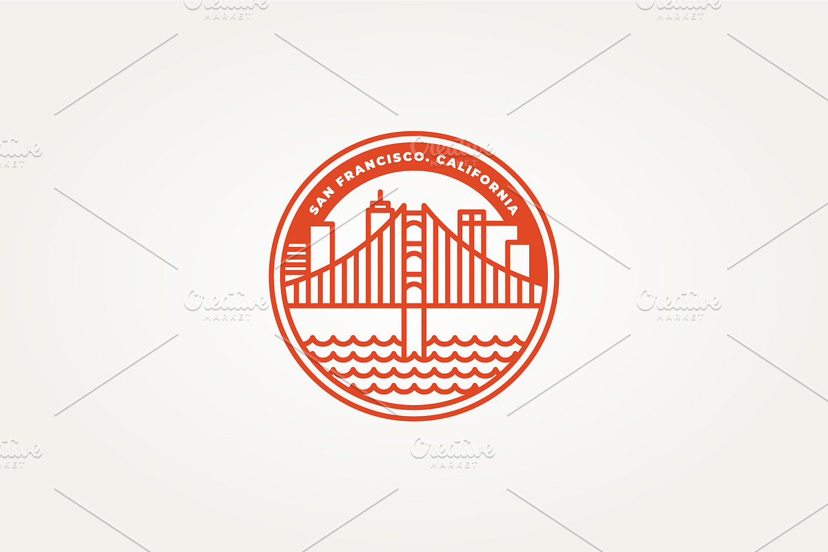 state of California emblem icon logo, a Branding & Logo Template by Blazybone