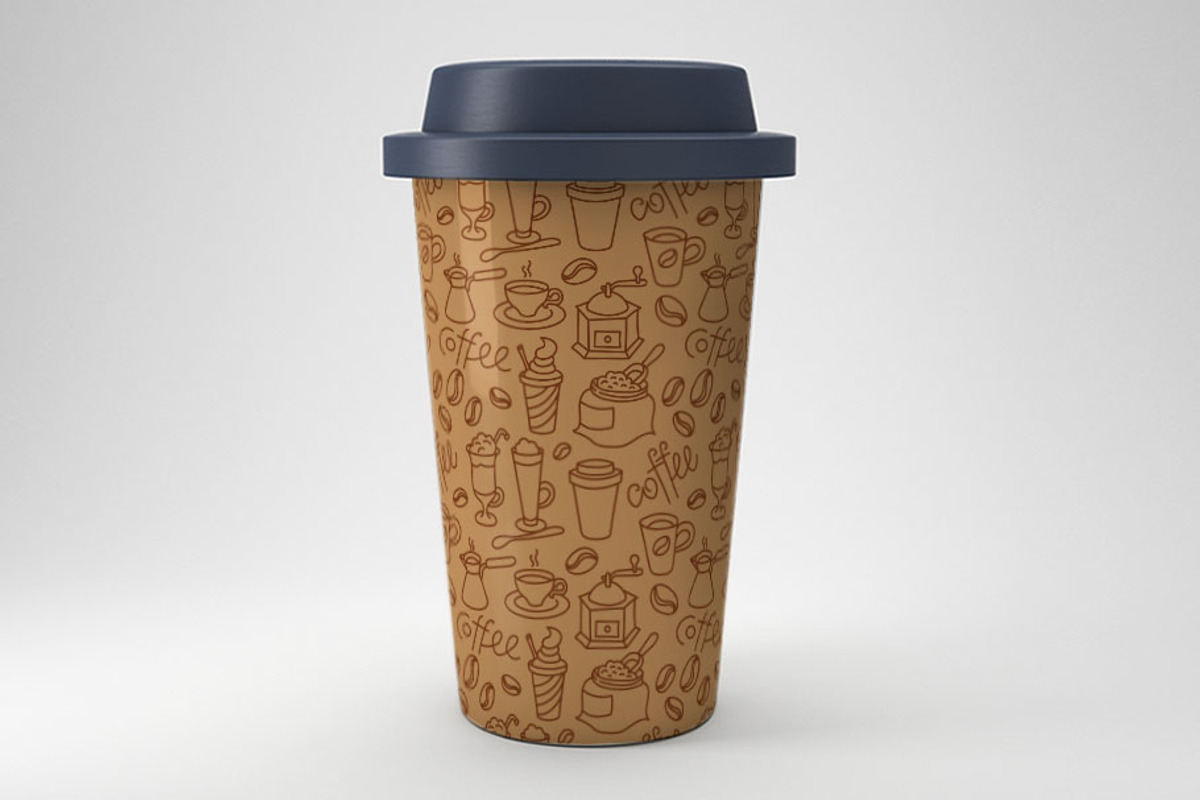 Coffee Patterns set, a Pattern Graphic by Oleg Tokarev Art (Photo 5 of 5)