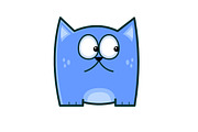 Cat Expressions, an Illustration by Illustrations & Templates (Thumbnail 2 of 5)