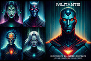 Mutants, a Decorative Illustration by Digital Art Creations (Thumbnail 2 of 6)