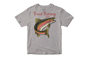 Vintage Trout Vector Art, an Animal Illustration by Kusumaillustration (Thumbnail 4 of 4)