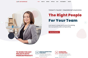 LT Enterprise WordPress Theme