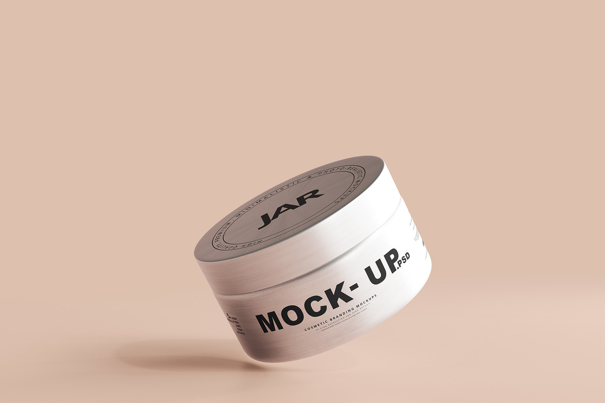 Aluminum Cosmetic Mockup Bundle, a Cups & Container Mockup by pmvch (Photo 201 of 206)