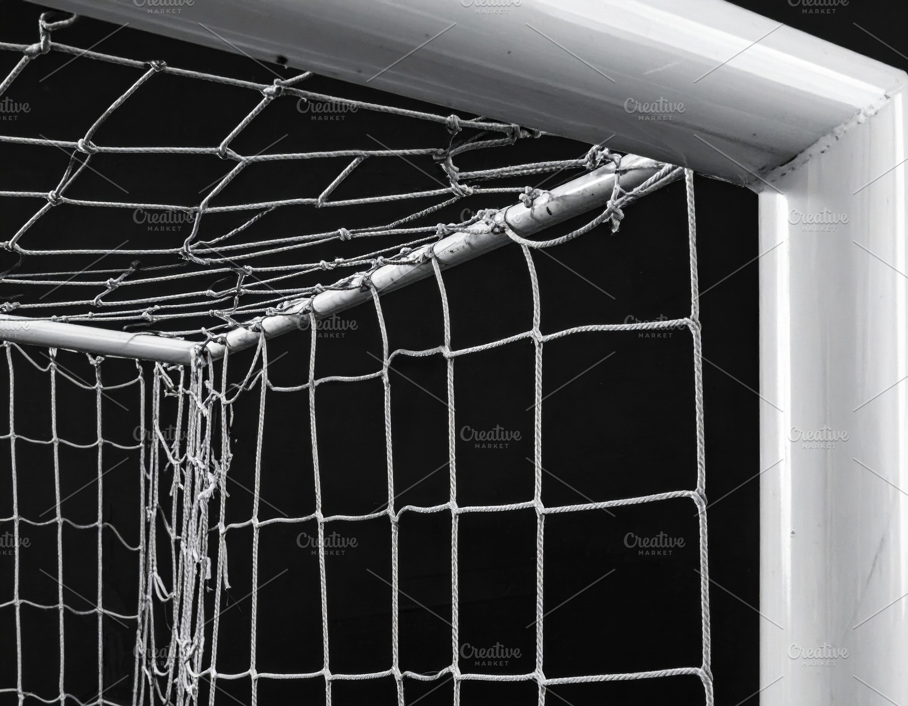 Soccer Goal Net Close-Up, a Sports & Recreation Photo by Davizro's Market