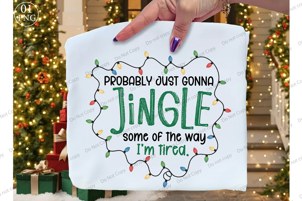 Probably Just Gonna Jingle Christmas, an Illustration by Libby Wishes (Photo 1 of 8)