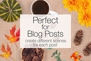 Fall/Autumn Scene Creator, a Product Mockup by Pixomize (Thumbnail 3 of 6)