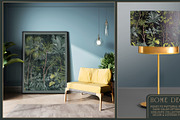 Fresco collection Tropical mural, a Wallpaper Graphic by Natalia0307 (Thumbnail 8 of 19)