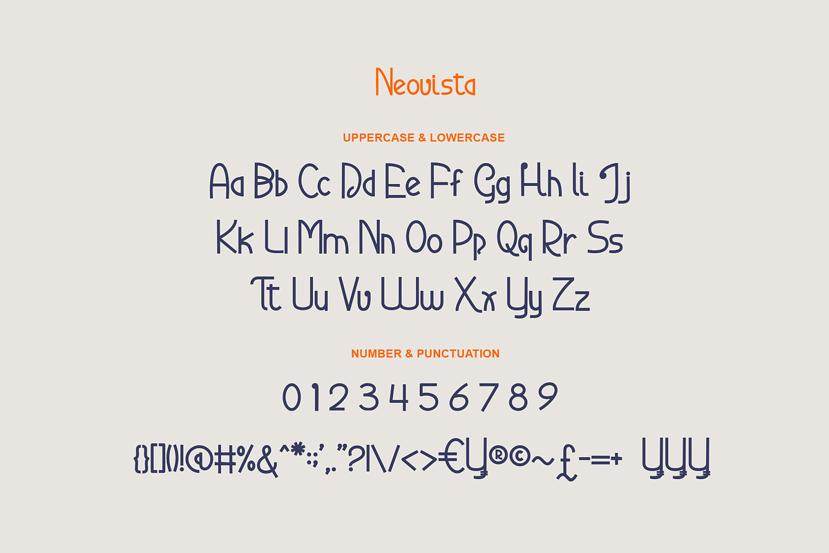 Typora Neovista Modern Sans Font, a Sans Serif Font by Yuby Creative (Photo 15 of 16)