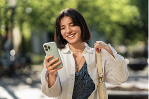 Hello from the other side of the, a Person Photo by AD Stock Images