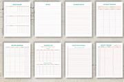 Printable Life Planner Template, a Stationery Template by Design House (Thumbnail 5 of 8)
