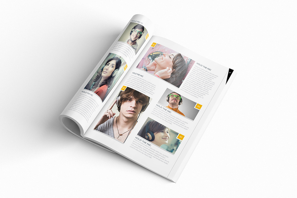Magazine Template InDesign 12, a Magazine Template by Love Graphic Design (Photo 7 of 20)