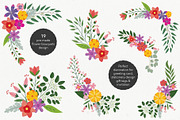 Large Flowers & Greenery Collections, a Decorative Illustration by YENTY JAP CO (Thumbnail 3 of 5)
