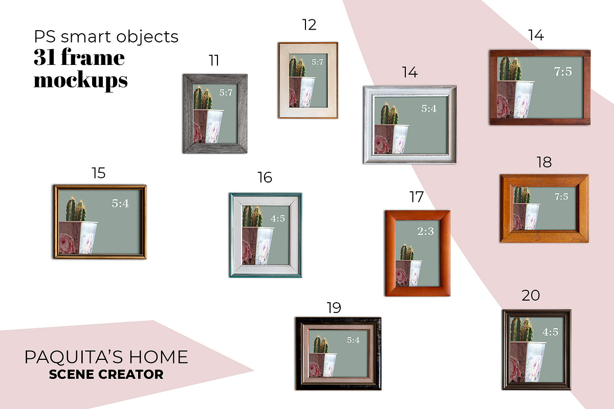 Paquita's Scene Creator - 31 frames, a Household Mockup by bluevan (Photo 9 of 16)