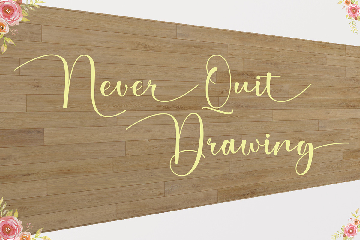 Attachment, a Font by PollemSt (Photo 3 of 6)
